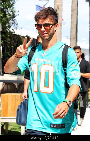 Miami, Stati Uniti. 07th maggio 2022. Pierre Gasly (fra) AlphaTauri. Gran Premio di Miami, sabato 7th maggio 2022. Autodromo Internazionale di Miami, Florida, Stati Uniti. Credit: James Moy/Alamy Live News Foto Stock