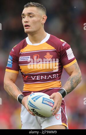 Leeds, Regno Unito. 07th maggio 2022. Elland Road, Leeds, West Yorkshire, 7th maggio 2022. Betfred Challenge Cup semi-finale Huddersfield Giants vs Hull Kingston Rovers Danny Levi of Huddersfield Giants Credit: Touchlinepics/Alamy Live News Foto Stock