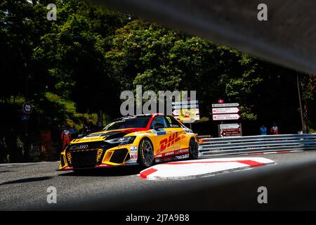 17 BERTHON Nathanael (fra), Comtoyou DHL Team Audi Sport, Audi RS 3 LMS, in azione durante il WTCR - gara di Francia 2022, 1st round della FIA World Touring Car Cup 2022, dal 7 al 8 maggio a Pau, Francia - Foto Antonin Vincent / DPPI Foto Stock
