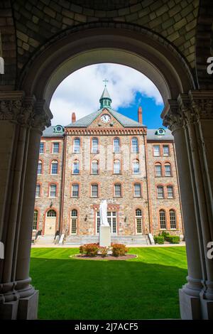 Saint John's Seminary at 127 Lake Street in Brighton, città di Boston, Massachusetts ma, USA. Foto Stock