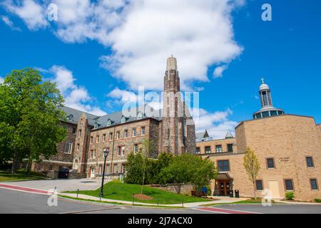 Saint John's Seminary at 127 Lake Street in Brighton, città di Boston, Massachusetts ma, USA. Foto Stock