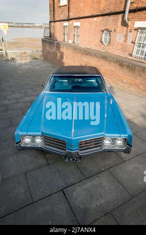 1970 Oldsmobile Rocket 98 classica auto di lusso americana Foto Stock