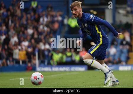 Londra, Regno Unito. 7th maggio 2022; Stamford Bridge, Chelsea, Londra, Inghilterra: Premier League Football, Chelsea versus Wolverhampton Wanderers; Timo Werner of Chelsea Credit: Action Plus Sports Images/Alamy Live News Foto Stock