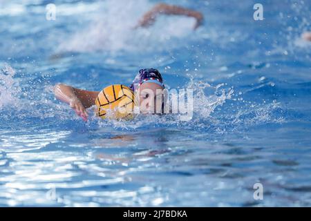 Bronte Riley Halligan (Ekipe orizzonte) durante la Semifinale - SIS Roma vs Ekipe Orizzonte, Waterpolo Italian Serie A1 Women match in Roma, Italy, May 07 2022 Foto Stock