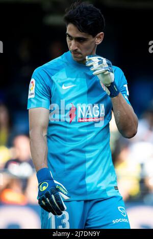 Villarreal, Spagna, 8 maggio 2022. Yassine Bounou, Bono del Sevilla FC durante la partita la Liga tra Villarreal cf vs Sevilla FC. Foto di Jose Miguel Fernandez /Alamy Live News ) Foto Stock