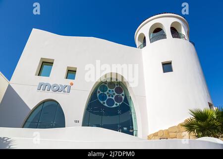 MOXI Museum, state Street, Santa Barbara, California, USA Foto Stock
