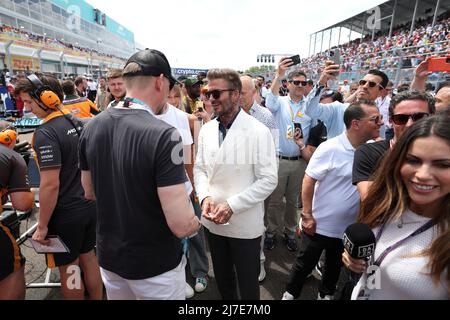 Miami, Stati Uniti d'America, 08/05/2022, David Beckham, F1 Gran Premio di Miami all'autodromo Internazionale di Miami il 8 maggio 2022 a Miami, Stati Uniti d'America. (Foto PER ALTO DUE) Foto Stock