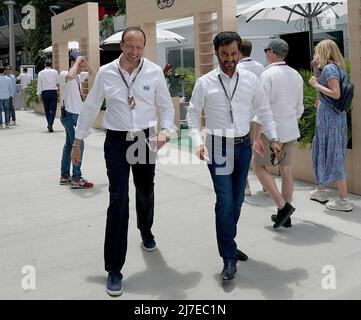 8th maggio 2022, Miami International Autodrome, Miami, FORMULA 1 CRYPTO.COM MIAMI GRAND PRIX , nella foto del presidente della FIA Mohammed ben Sulayem Foto Stock