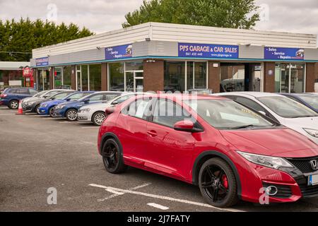 Vendite di auto di seconda mano in Irlanda Foto Stock