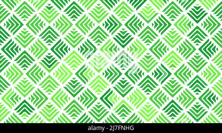 astratto forma di poligono verde fresco, foglia naturale, sfondo di texture di pattern geometrico, illustrazione di gradiente, arte di linea naturale Foto Stock