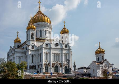 Cattedrale di Cristo Salvatore nella città di Mosca, Russia Foto Stock