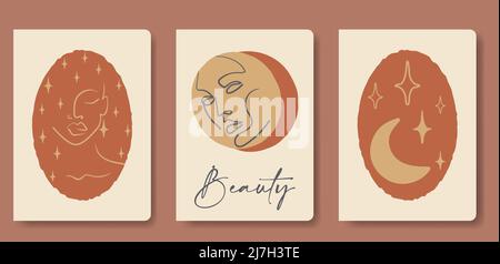 Modelli di frontespizio. Modelli di sfondo universali astratti contemporanei Illustrazione Vettoriale