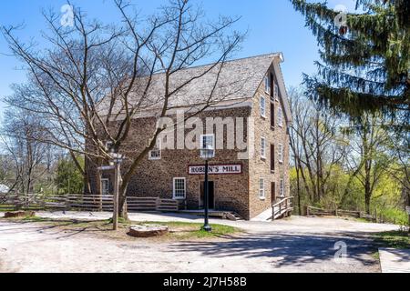 Black Creek Pioneer Village, Toronto, Canada, 2022 Foto Stock