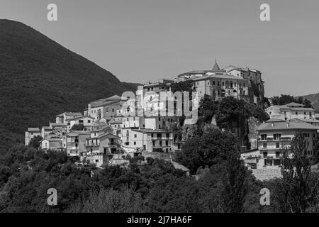 Colli a Volturno, Molise. È un comune italiano di 1328 abitanti in provincia di Isernia in Molise Foto Stock