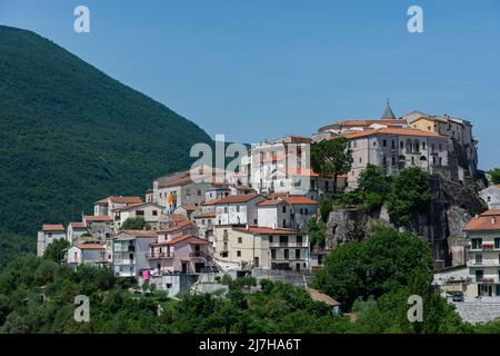 Colli a Volturno, Molise. È un comune italiano di 1328 abitanti in provincia di Isernia in Molise Foto Stock