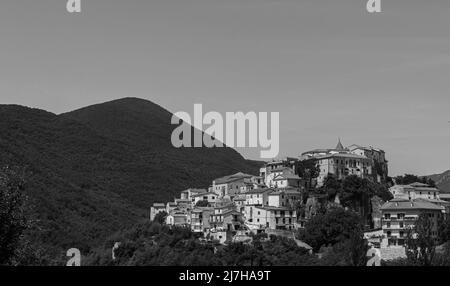 Colli a Volturno, Molise. È un comune italiano di 1328 abitanti in provincia di Isernia in Molise Foto Stock