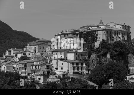 Colli a Volturno, Molise. È un comune italiano di 1328 abitanti in provincia di Isernia in Molise Foto Stock