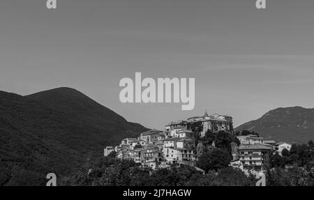 Colli a Volturno, Molise. È un comune italiano di 1328 abitanti in provincia di Isernia in Molise Foto Stock