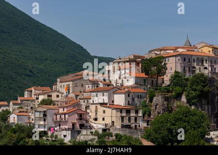 Colli a Volturno, Molise. È un comune italiano di 1328 abitanti in provincia di Isernia in Molise Foto Stock