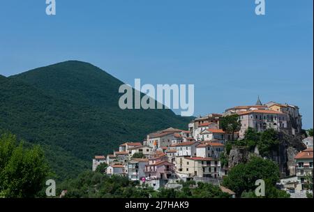 Colli a Volturno, Molise. È un comune italiano di 1328 abitanti in provincia di Isernia in Molise Foto Stock