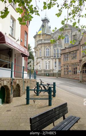 Intorno a Tiverton una piccola città nel Devon il Municipio Regno Unito. Il Municipio. Foto Stock