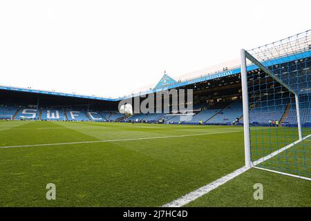 Sheffield, Inghilterra, 9th maggio 2022. Durante la partita della Sky Bet League 1 a Hillsborough, Sheffield. Il credito dovrebbe essere: Isaac Parkin / Sportimage Foto Stock