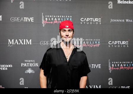 Miami Beach, Florida, Stati Uniti. 8th maggio 2022. Austin North durante le 2022 Miami Race Nights presso l'iconica Fontainebleau Miami Beach, Florida. Foto Stock