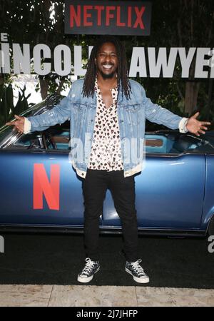 West Hollywood, CA. 9th maggio 2022. Shwayze al Netflix Premiere del Lincoln Lawyer al London in West Hollywood, California il 9 maggio 2022. Credit: Faye Sadou/Media Punch/Alamy Live News Foto Stock