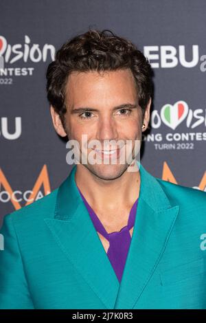 Torino (Italia) 9th maggio 2022. Mika partecipa alla conferenza stampa degli ospiti del Concorso Eurovision Song che si tiene presso il complesso Olimpico. Torino (Italia) il 9th maggio 2022. Foto di Marco Piovanotto/ABACAPRESS.COM Foto Stock