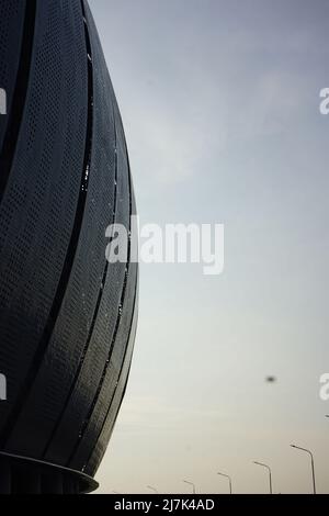 L'atmosfera della mattina prima delle preghiere allo Stadio Internazionale di Giacarta (JIS) jakarta Foto Stock