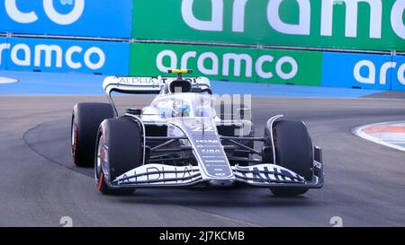 6th maggio 2022: Yuki Tsunoda, pilota della scuderia AlphaTauri #22 durante il Gran Premio di Miami di Formula 1 Crypto.com a Miami, FL . Jason Pohuski/CSM Foto Stock