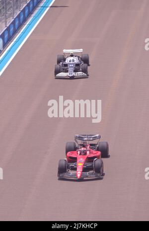 6th maggio 2022: Yuki Tsunoda, pilota della scuderia AlphaTauri #22 durante il Gran Premio di Miami di Formula 1 Crypto.com a Miami, FL . Jason Pohuski/CSM Foto Stock