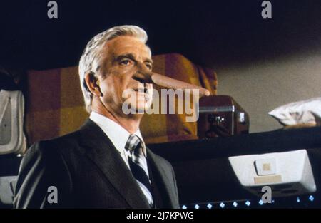 Aereo! Anno : 1980 USA Direttore : Jim Abrahams, David Zucker et Jerry Zucker Peter Graves Foto Stock