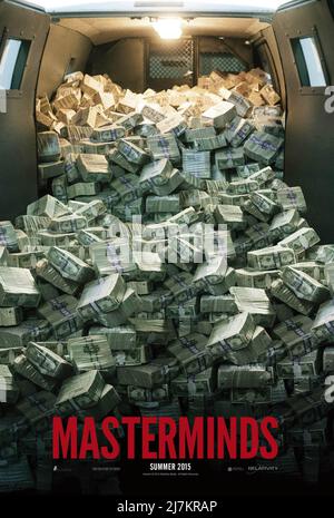 Masterminds anno : 2016 USA Direttore : Jared Hess American Poster Foto Stock