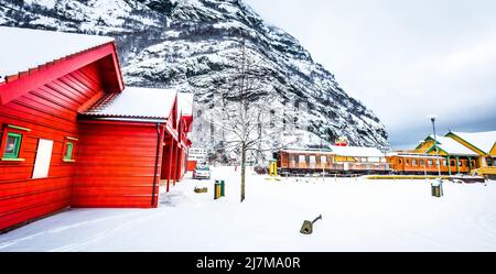 Flam ferroviario in Norvegia Foto Stock