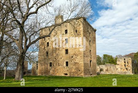 Spynie Palace nel Morayshire Scozia Foto Stock