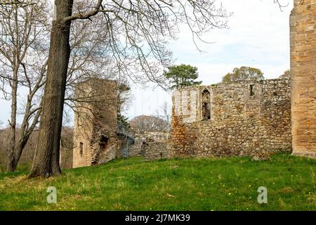 Spynie Palace nel Morayshire Scozia Foto Stock