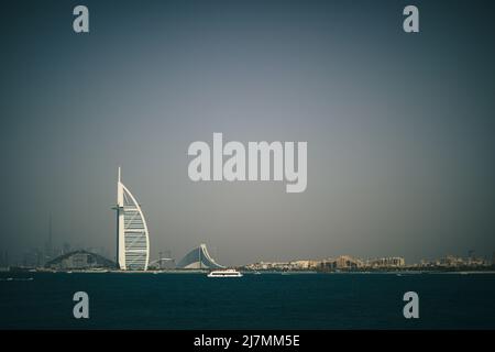 Vista su Dubai, Emirati Arabi Uniti Foto Stock