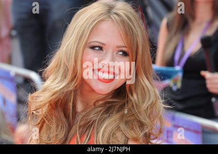 Kimberley Walsh, prima mondiale di 'Horrid Henry', BFI Southbank, Londra, Regno Unito Foto Stock