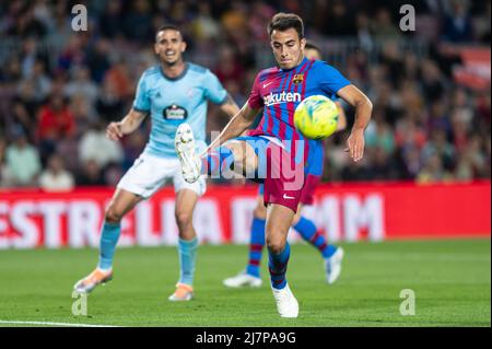 Barcellona, Spagna. 10/05/2022, , Eric Garcia del FC Barcelona durante la partita Liga tra il FC Barcelona e il Real Celta de Vigoat Camp Nou a Barcellona, Spagna. Foto Stock