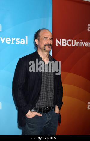 PALM SPRINGS - JAN 19: Elias Koteas al NBC TCA 2014 Winter Press Tour al Langham Huntington Hotel il 19 gennaio 2014 a Pasadena, CA Foto Stock