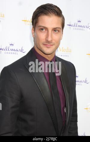 LOS ANGELES - LUGLIO 8: Daniel Lissing alla Crown Media Networks Luglio 2014 TCA Party alla Private Estate il 8 luglio 2014 a Beverly Hills, CA Foto Stock