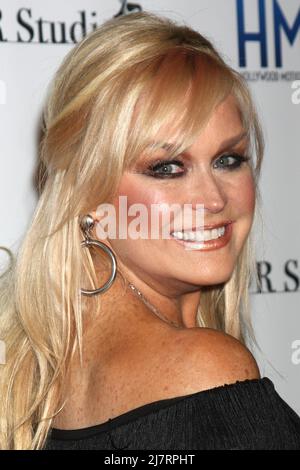 LOS ANGELES - MAGGIO 14: Catherine Hickland Fisher al ricevimento VIP 'Debbie Reynolds—The Auction finale'; aste condotte da www.ProfilesInHistory.com al Debbie Reynolds Dance Studio il 14 maggio 2014 a North Hollywood, California Foto Stock