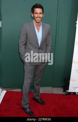 LOS ANGELES - LUGLIO 8: Brandon Beemer alla Crown Media Networks Luglio 2014 TCA Party alla Private Estate il 8 luglio 2014 a Beverly Hills, CA Foto Stock