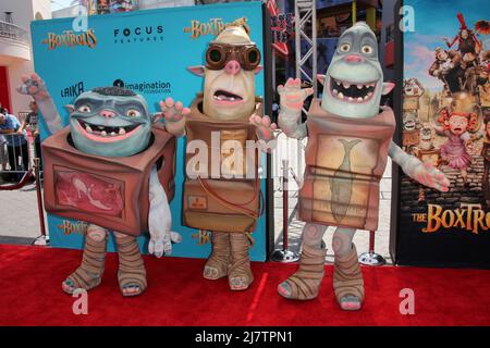 LOS ANGELES - SETTEMBRE 21: Atmosfera al 'The Boxtroll' Los Angeles Premiere all'Universal City Walk il 21 Settembre 2014 a Los Angeles, CA Foto Stock