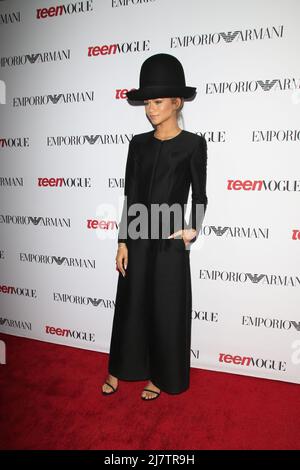 LOS ANGELES - SET 26: Zendaya Coleman all'annuale Teen Vogue Young Hollywood Party 12th all'Emporio Armani il 26 settembre 2014 a Beverly Hills, CA Foto Stock