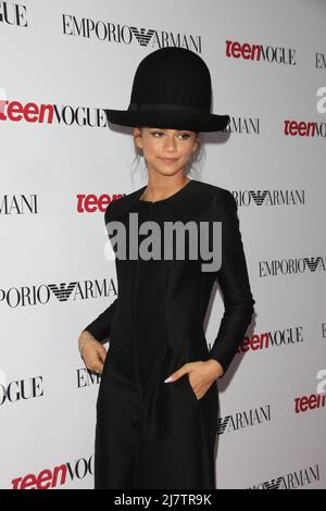 LOS ANGELES - SET 26: Zendaya Coleman all'annuale Teen Vogue Young Hollywood Party 12th all'Emporio Armani il 26 settembre 2014 a Beverly Hills, CA Foto Stock