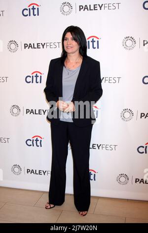 LOS ANGELES - SET 15: Nancy McKeon al PaleyFest 2014 Fall - 'Facts of Life' 35th Anniv Reunion al Paley Center for Media il 15 settembre 2014 a Beverly Hills, CA Foto Stock