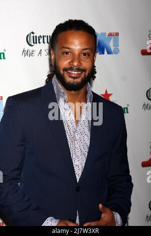 LOS ANGELES - AGO 21: Brandon Jay McLaren all'OK! TV Awards Party al Sofiitel L.A. il 21 agosto 2014 a West Hollywood, CA Foto Stock