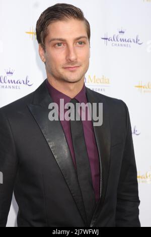 LOS ANGELES - LUGLIO 8: Daniel Lissing alla Crown Media Networks Luglio 2014 TCA Party alla Private Estate il 8 luglio 2014 a Beverly Hills, CA Foto Stock